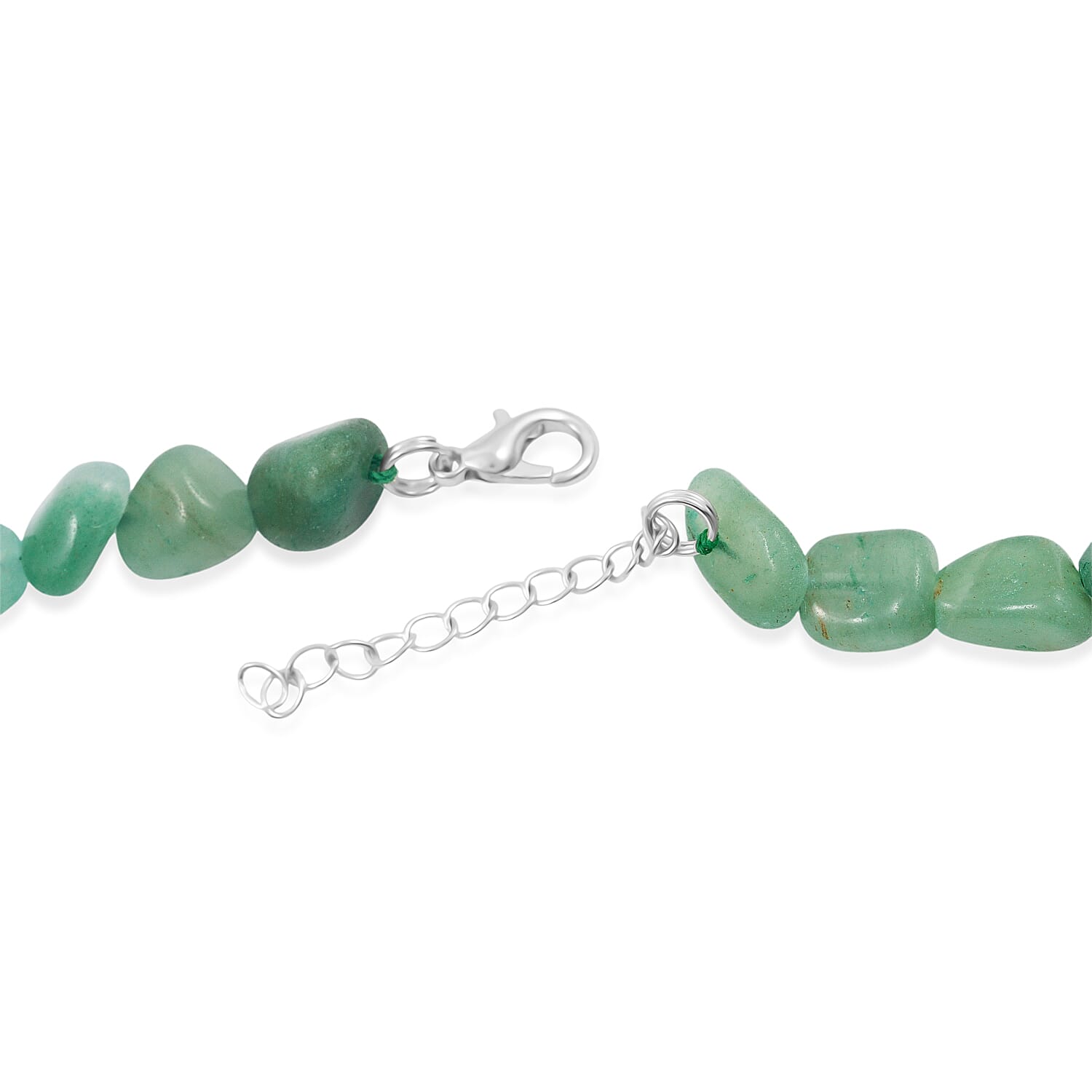 Aventurin Halskette 16 cm Reine Legierung ca. 39.00 ct