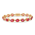 D'Joy Sunset Triplett Quarz 19cm Armband - 23,88 ct.