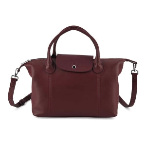 Echtleder Crossbody-Tasche, kompaktes Design, 2 Reißverschlussfächer außen, 2 Innenfächer mit Reißverschluss, 1 Steckfach, 28x14x20 cm, Khaki