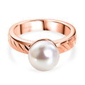 EVER TRUE Süßwasser Perle (9-9.5 mm) Ring 950 Kupfer (Größe 18.00)