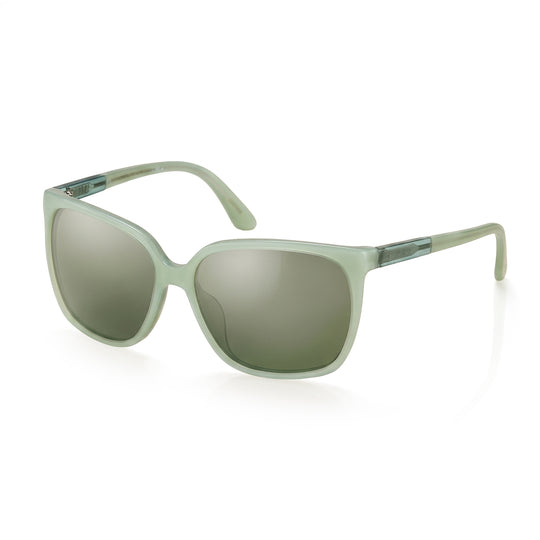 PORSCHE DESIGN Designer Sonnenbrille, Made in Italy, UV400 Schutz, Etui, Salbeigrün