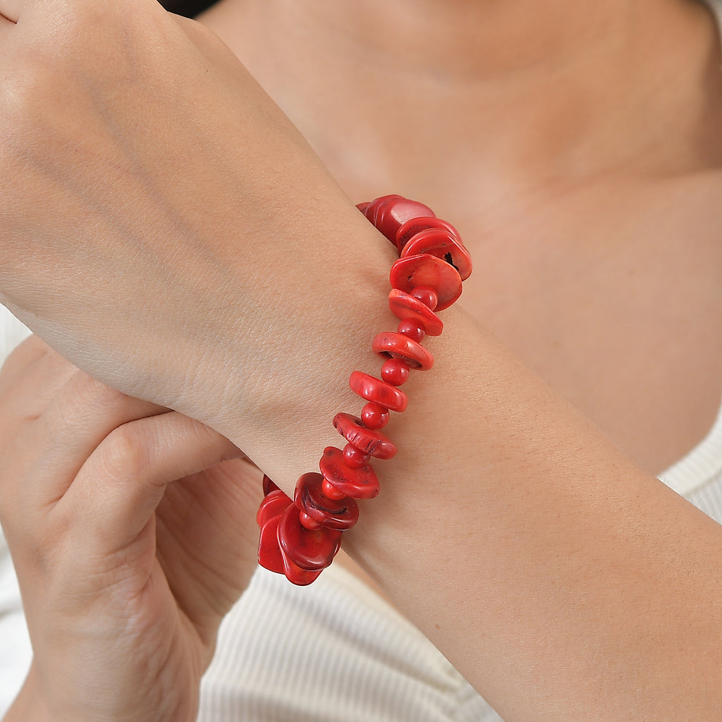 Schwamm Koralle Armband Flexibles cm ca. 225.00 ct