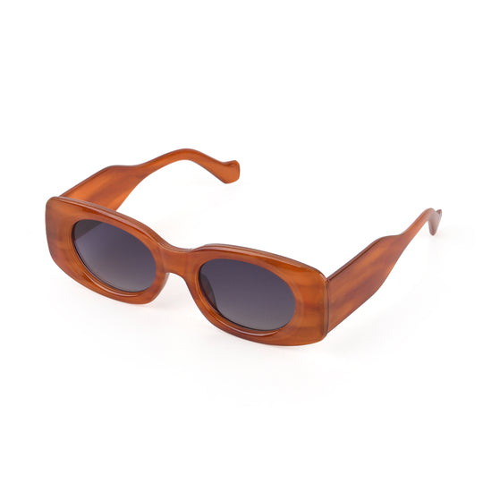LA MAREY Sonnenbrille, UV400, polarisierte TAC-Gläser, schwarzer Rahmen