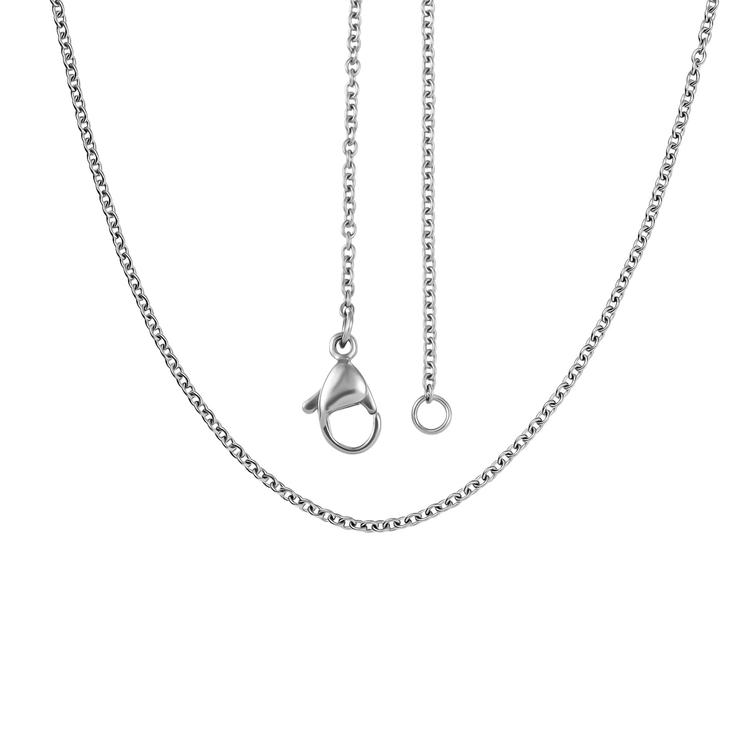EVER TRUE 316L Edelstahl Halskette ca. 50 cm ca. 2,20g