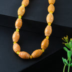 EVER TRUE Gelber Aventurin, Gelber Quarzit Halskette ca. 45 cm + 5 cm Extender, 316L Edelstahl Gold ca. 285.00 ct