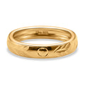 D'Joy Bandring in 750 vergoldetem 925 Silber