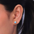 D'Joy AAA Larimar Ohrringe 925 Silber ca. 2,00 ct.