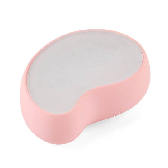 LIVMORE Nano-Kristall-Haarentferner mit Nano-Glas, Soft-Touch ABS-Gehäuse, 10 x 7 x 3,5 cm, Schwarz