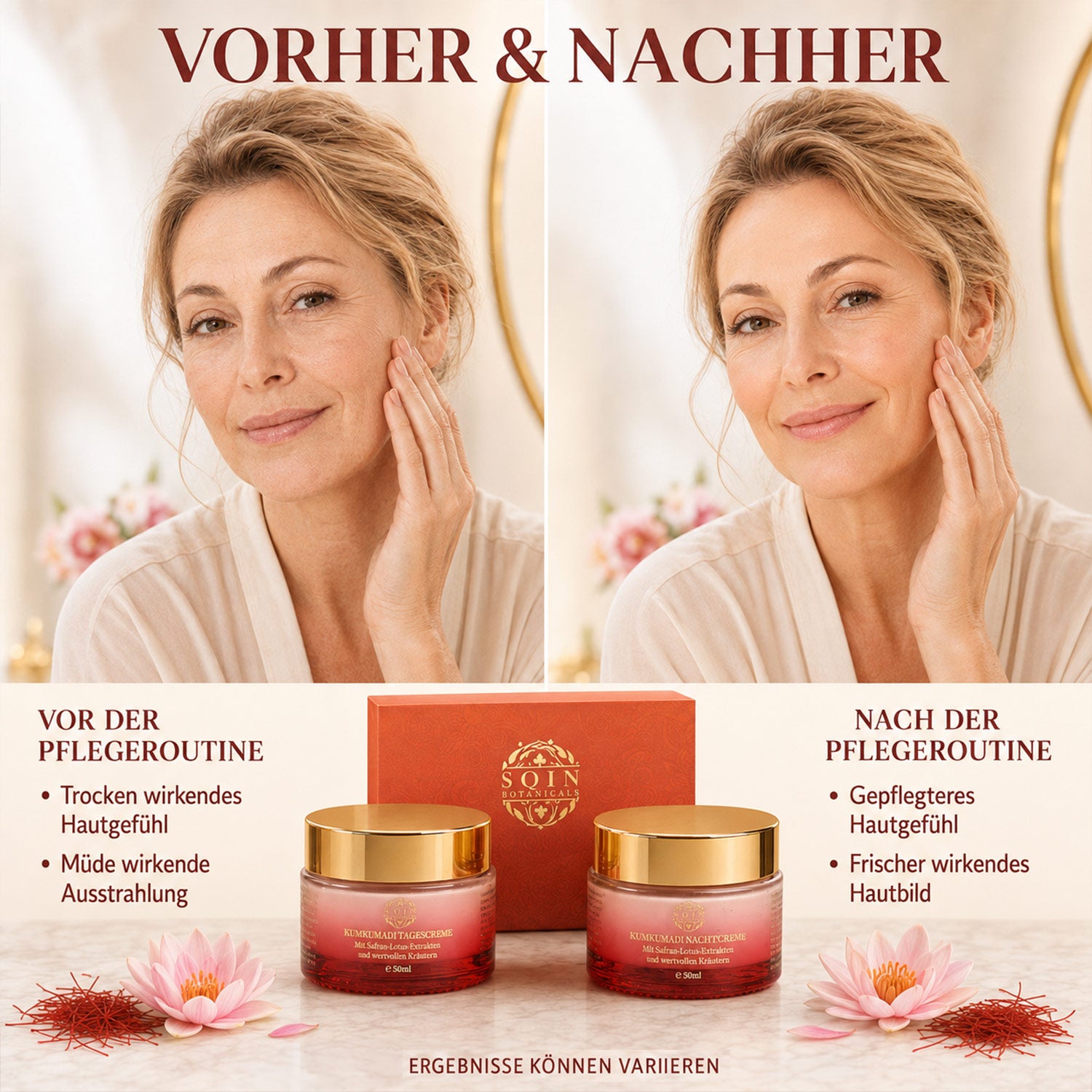 KUMKUMADI DAY AND NIGHT CREAM (50ML EACH )