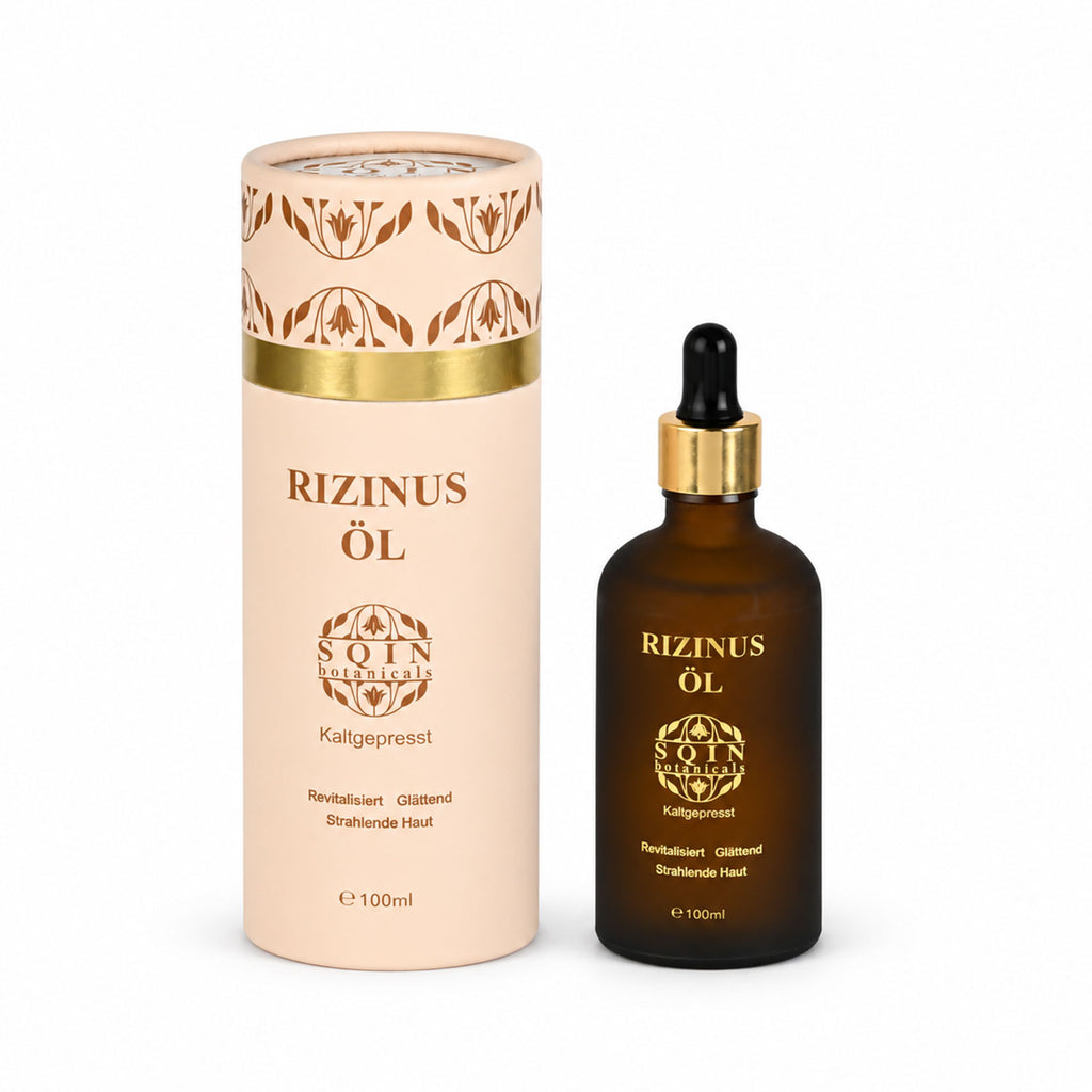 SQIN BOTANICALS - Kaltgepresstes Rizinusöl, 100 ml