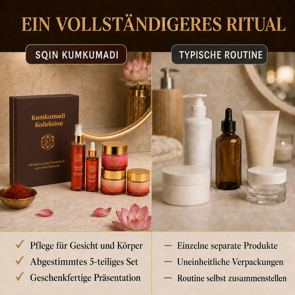 KUMKUMADI GIFT SET ( SET OF 5)-  Face cream ,  night gel , cold cream , body oil , facial oil   (100g each)