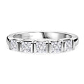 LUXURIANT DIAMOND - Lab Grown Diamant SI-GH Ring 925 Silber Rhodiniert (Größe 18.00) ca. 1,00 ct