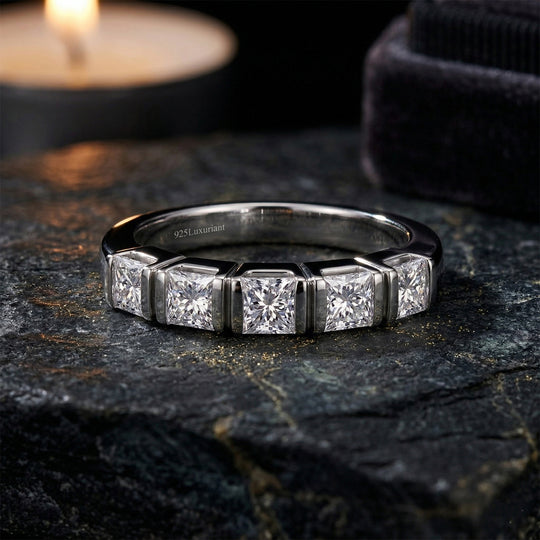 LUXURIANT DIAMOND - Lab Grown Diamant SI-GH Ring 925 Silber Rhodiniert (Größe 18.00) ca. 1,00 ct