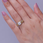 585 Vergoldet und platiniert