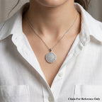 LUXURIANT DIAMOND - Lab Grown Diamant SI-GH Anhänger 925 Silber Rhodiniert ca. 3.00 ct