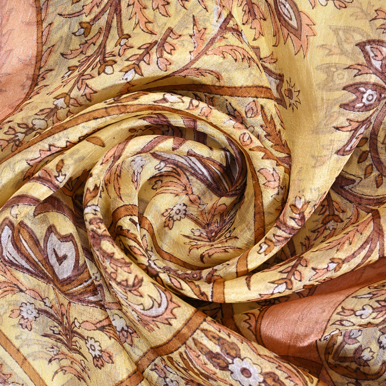 LA MAREY Seidenschal, 100 % Seide, Diamantmuster, 49 x 160 cm, Marineblau