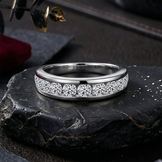 LUXURIANT DIAMOND - Lab Grown Diamant SI-GH Ring 925 Silber Rhodiniert (Größe 18.00) ca. 2.00 ct