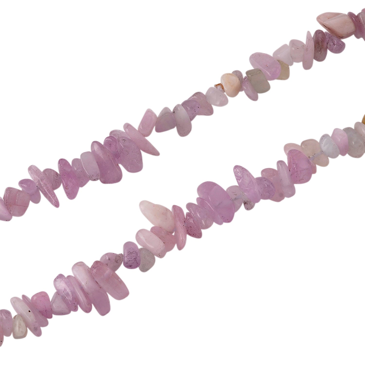 Kunzit Halskette 76 cm ca. 310.00 ct