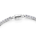 D'Joy Tansanit Armband ca. 19 cm 925 Silber Rhodiniert ca. 5,62 ct.