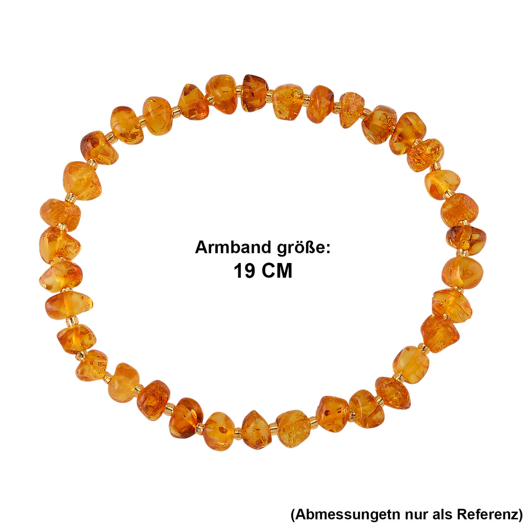 Flexibles Bernstein Armband - 20 ct.