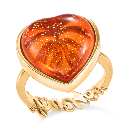 GP Whispers of Murano Kollektion - Murano aus Italien, Kanchanaburi Blauer Saphir Ring 925 Silber 750 Gelbgold vermeil (Größe 21.00) ca 10.06 ct