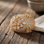 Weißer Zirkonia Ring Nickelfreies Messing (Größe 18.00)