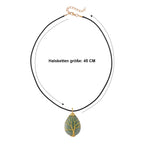 Grüner Aventurin Halskette ca. Flexibles cm Nickelfreies Messing ca. 45.00 ct
