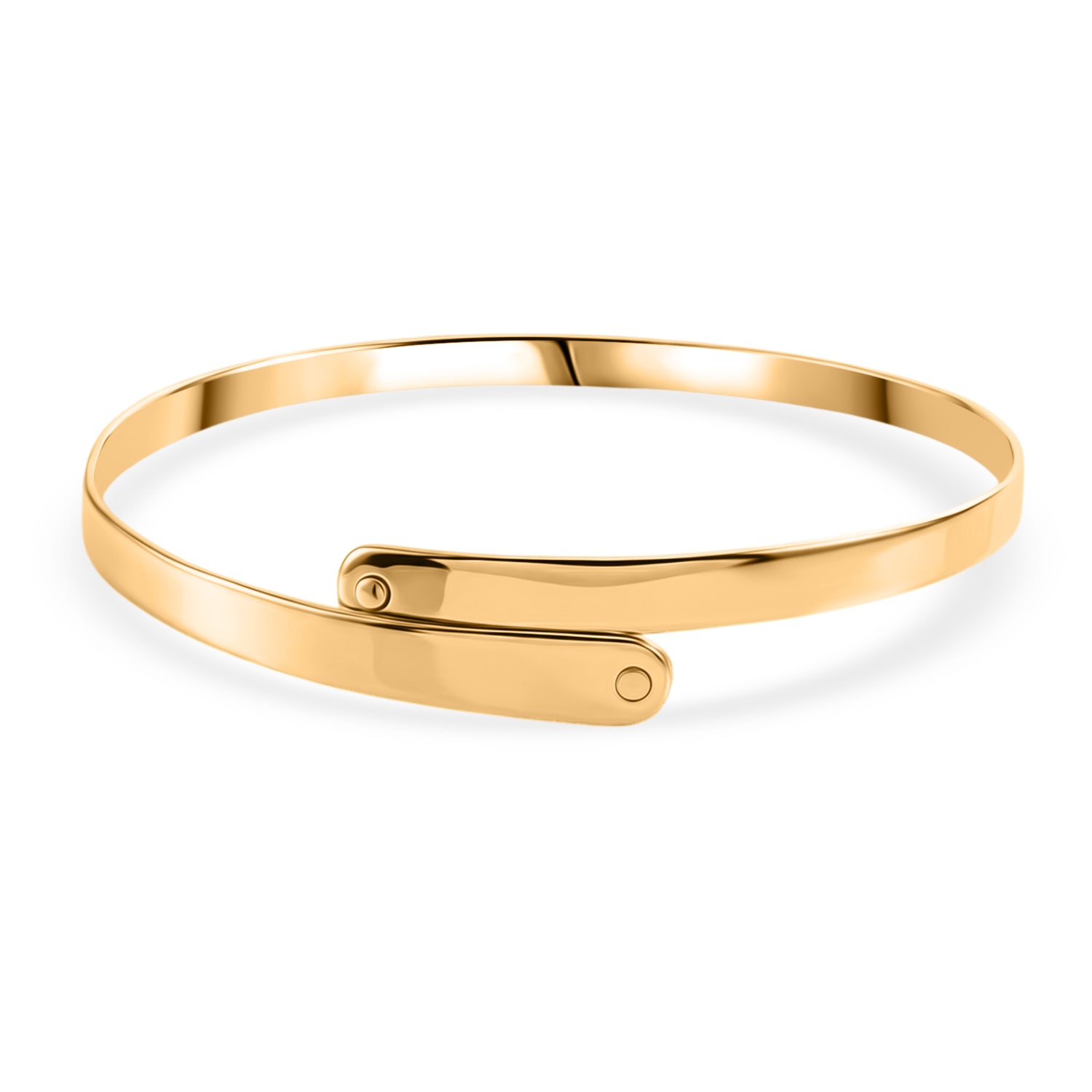 D'Joy 925 Silber 750 Gelbgold vermeil Armreif ca. 19 cm ca. 13,51g