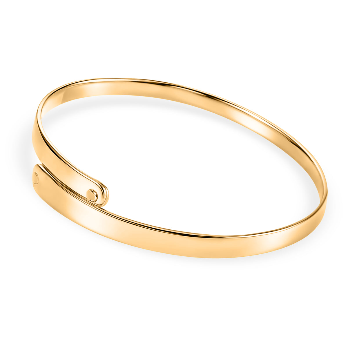 D'Joy 925 Silber 750 Gelbgold vermeil Armreif ca. 19 cm ca. 13,51g