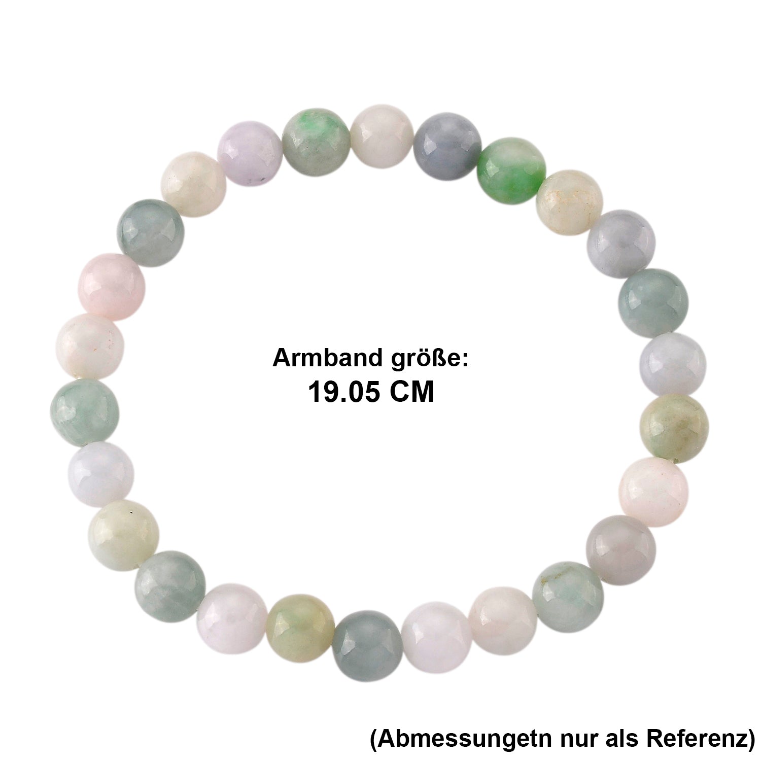 Mehrfarbig Jade Armband Flexibles cm ca. 100,00 ct.