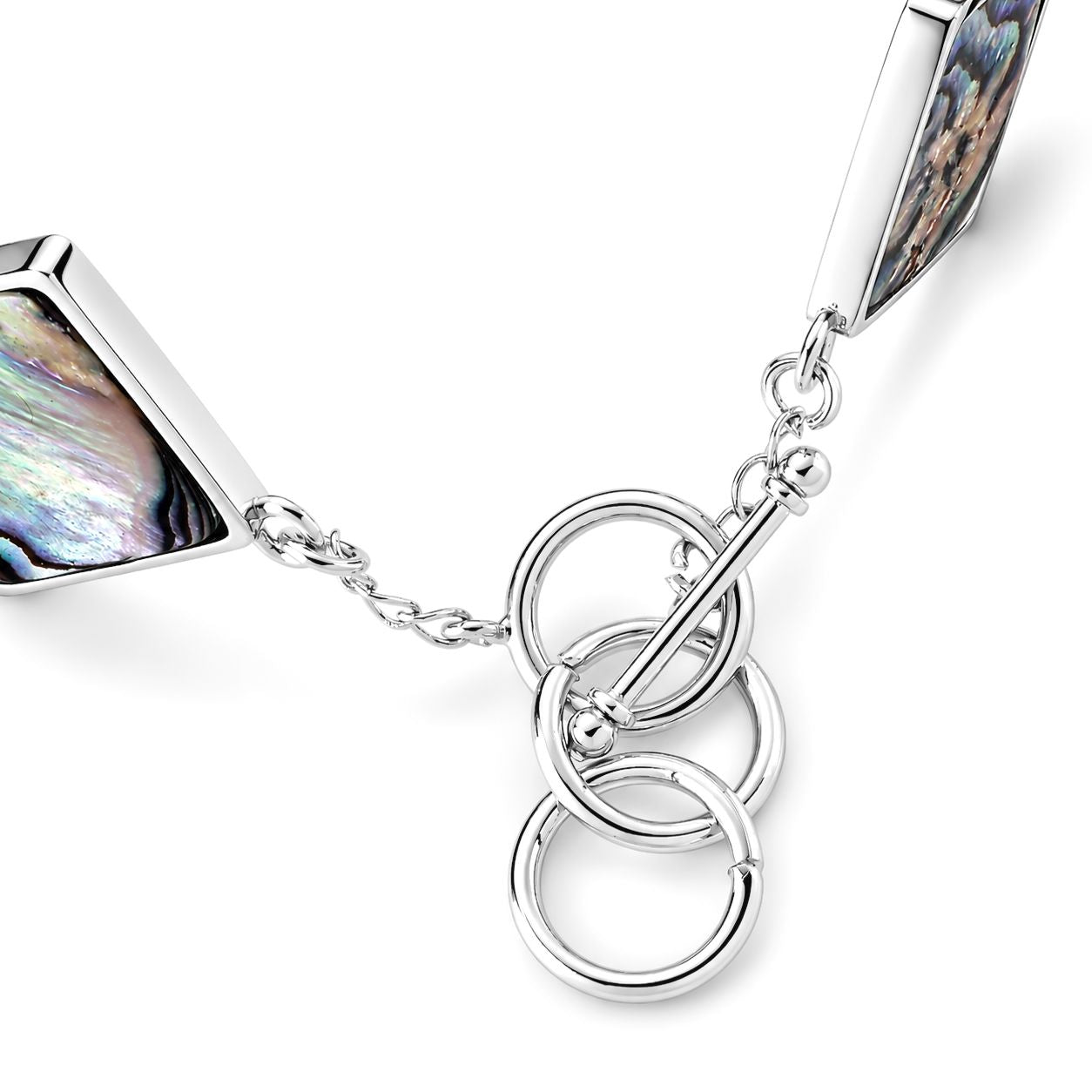 Abalone Muschel Armband ca. Flexibles cm Nickelfreies Messing ca. 75.00 ct