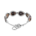Abalone Muschel Armband ca. Flexibles cm Nickelfreies Messing ca. 55.00 ct