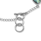 Abalone Muschel Armband ca. Flexibles cm Nickelfreies Messing ca. 45.00 ct