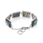 Abalone Muschel Armband ca. Flexibles cm Nickelfreies Messing ca. 60.00 ct