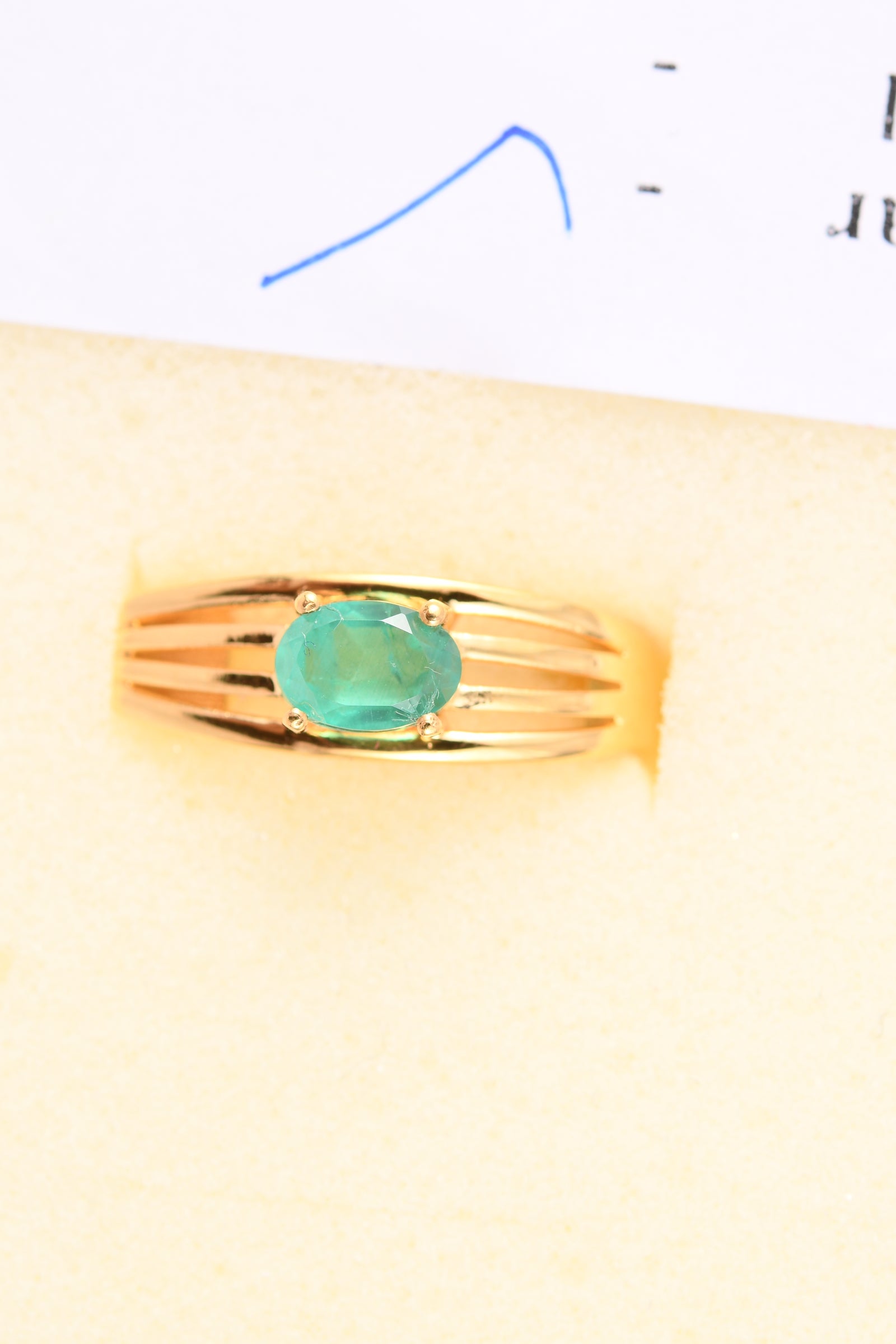 EVER TRUE Smaragd-Quarz Triplette Ohrringe Nickelfreies Messing ca. 2,03 ct.