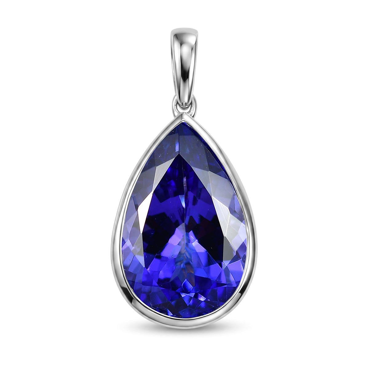 SEHR SELTENER LUXORO AAA Tansanit Anhänger 375 Gold ca. 6.09 ct