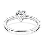 LUXURIANT DIAMOND - Lab Grown Diamant SI-GH Ring 925 Silber Rhodiniert (Größe 17.00) ca. 0,14 ct
