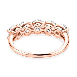 D'Joy Moissanit Ring 925 Silber Rosévergoldet (Größe 21.00) ca. 2,29 ct