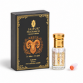 JAIPUR FRAGRANCES Parfümöl Widder (Aries) - Adonis, mit Goldflocken und Karneol, 5 ml