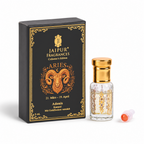 JAIPUR FRAGRANCES Parfümöl Widder (Aries) - Adonis, mit Goldflocken und Karneol, 5 ml