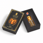 JAIPUR FRAGRANCES Parfümöl Widder (Aries) - Adonis, mit Goldflocken und Karneol, 5 ml