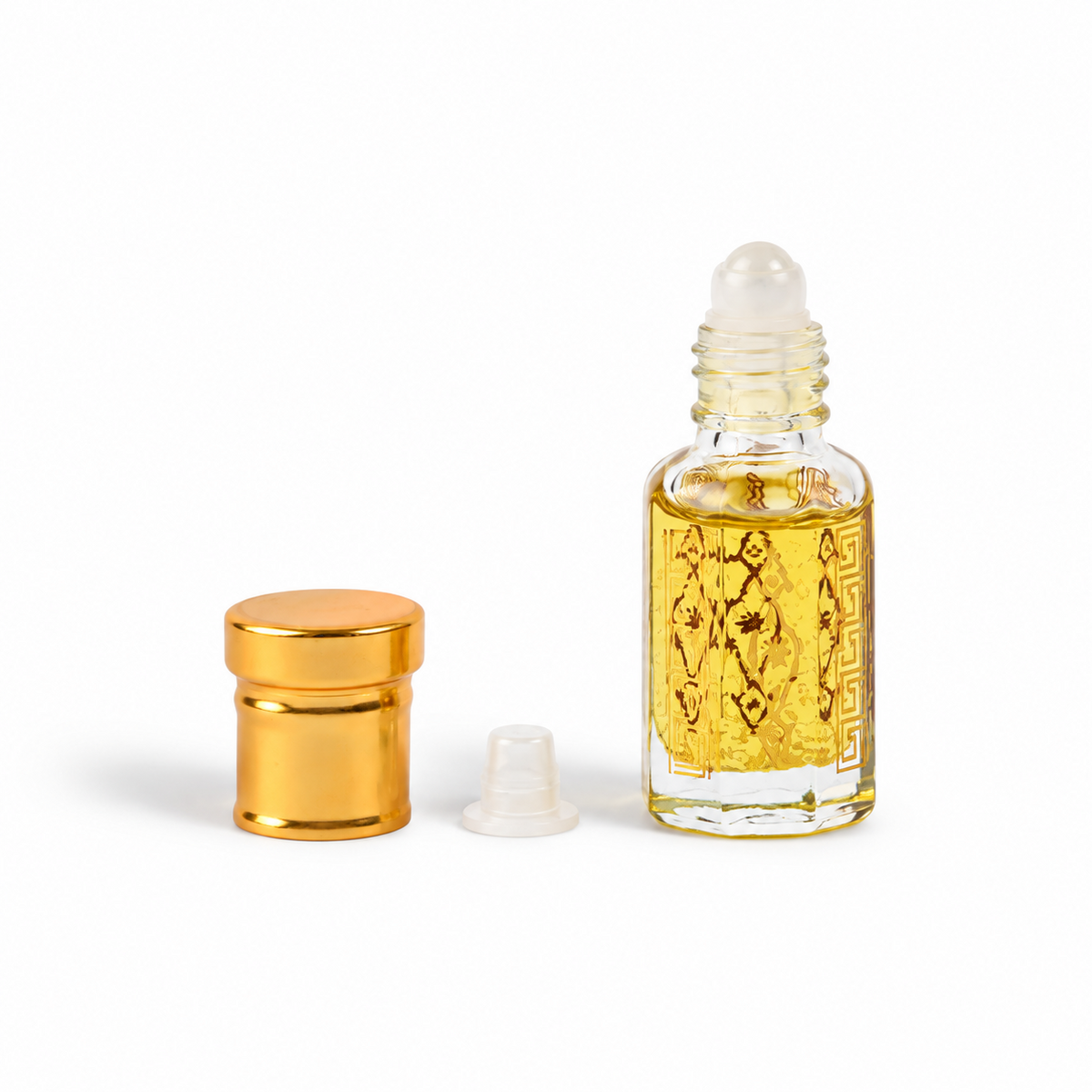 JAIPUR FRAGRANCES Parfümöl Krebs (Cancer) - Yasmin, mit Goldflocken und Mondstein, 5 ml