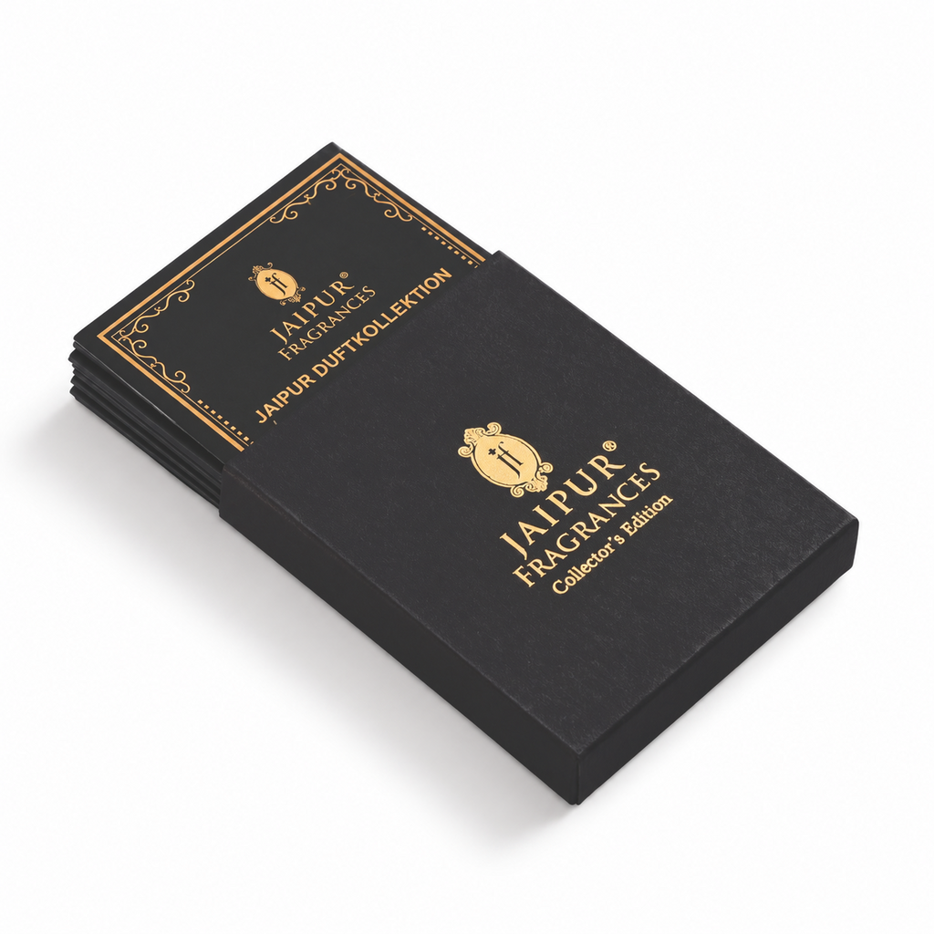 JAIPUR FRAGRANCES Parfümöl Krebs (Cancer) - Yasmin, mit Goldflocken und Mondstein, 5 ml