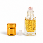 JAIPUR FRAGRANCES Parfümöl Waage (Libra) - Alfaaz, mit Goldflocken und Rosenquarz, 5 ml