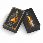 JAIPUR FRAGRANCES Parfümöl Steinbock (Capricorn) - Winsome, mit Goldflocken und Rauchquarz, 5 ml