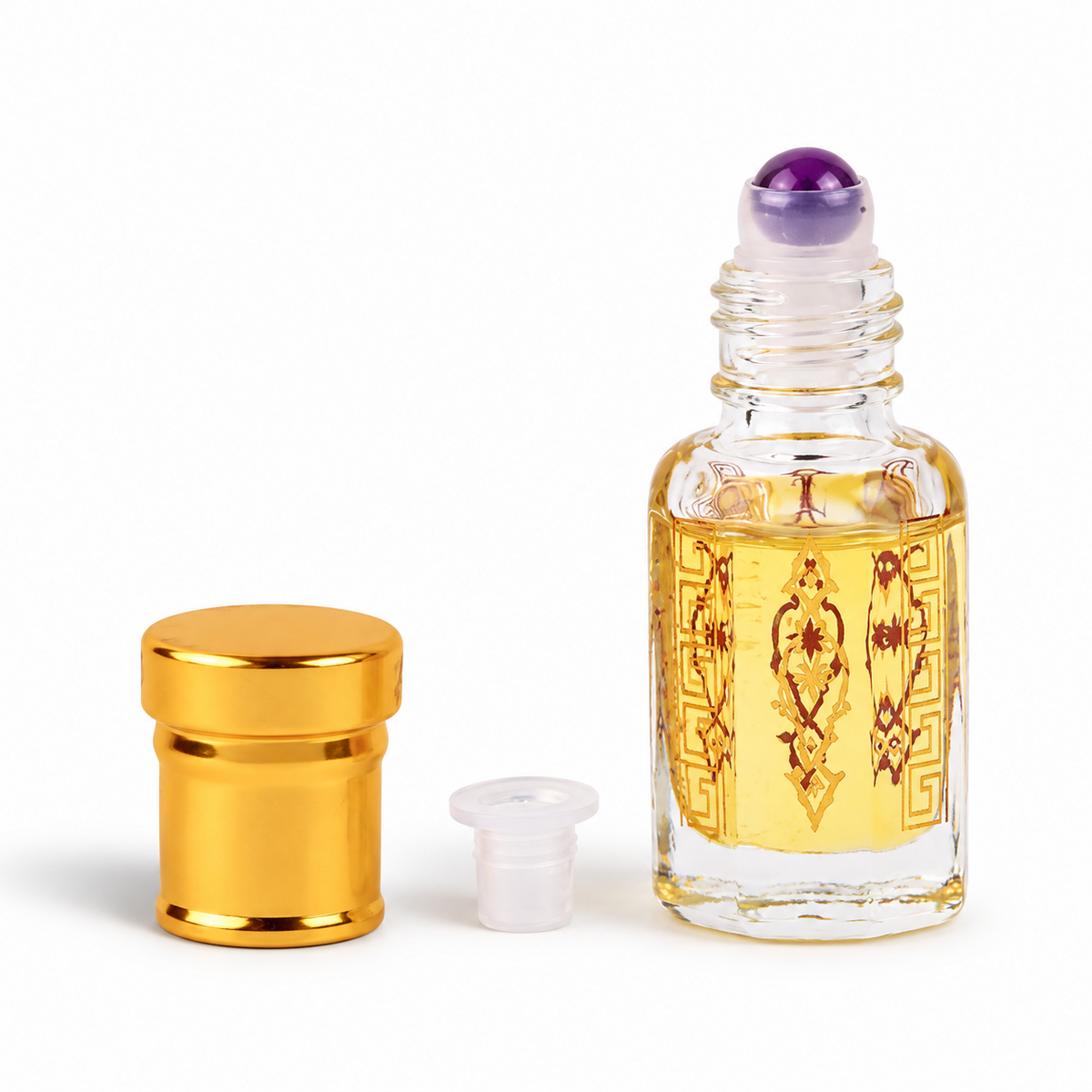 JAIPUR FRAGRANCES Parfümöl Wassermann (Aquarius) - Azeez, mit Goldflocken und Amethyst, 5 ml