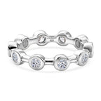 LUXURIANT DIAMOND - Lab Grown Diamant SI-GH Ring 925 Silber 750 Gelbgold vermeil (Größe 20.00) ca. 1.13 ct