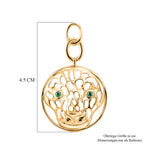 EVER TRUE AAA Kagem Sambischer Smaragd Ohrringe Reine Bronze ca. 0.27 ct