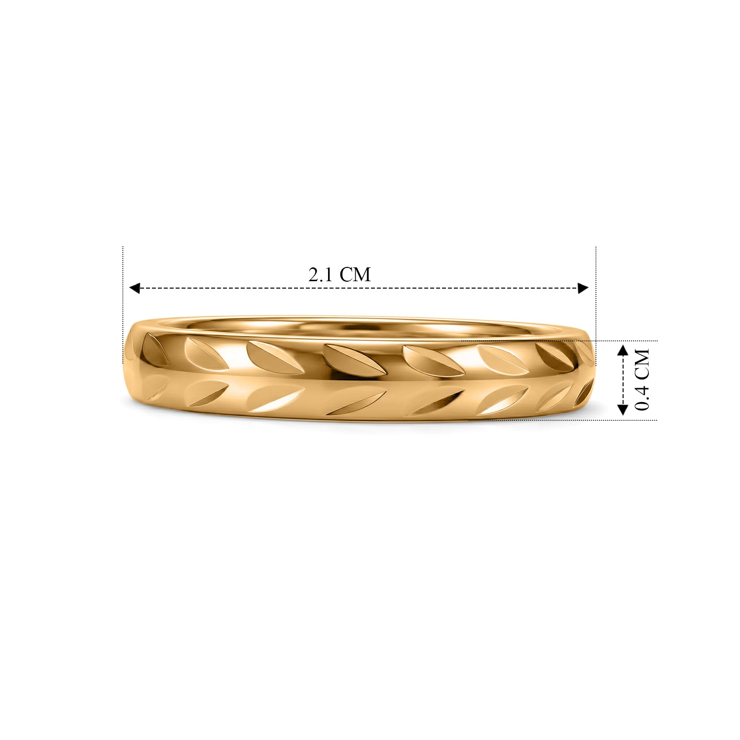 Diamantschliff Ring, 925 Silber vergoldet, (Größe 17.00)