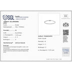 LUXURIANT DIAMOND - Lab Grown Diamant SI-GH Armband ca. 19 cm 925 Silber Rhodiniert ca. 10.03 ct